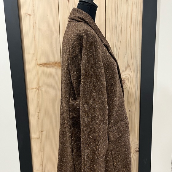 Old Navy Brown Tweed Blazer - Picture 2 of 4